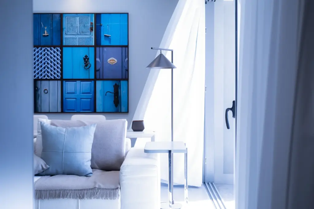 Blue Living Room